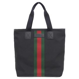 Borsa a mano Gucci in tela nera