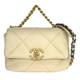 Chanel 19 Flap Quilted Leather Medium