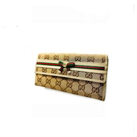Portafoglio lungo Gucci Sherryline Bow