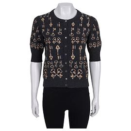 Cardigan in cashmere ricamato Dolce & Gabbana Taglia S Usato
