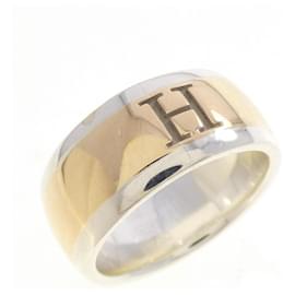 Hermès Anello a Fascia Hermes 925 750YG