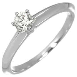 Bague alliance solitaire diamant Tiffany & Co.