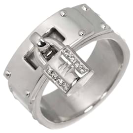 Bague Hermes Kelly en or blanc 18K - Hermès