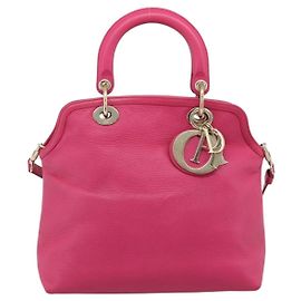 Borsa Christian Dior Granville Satchel in pelle Medium