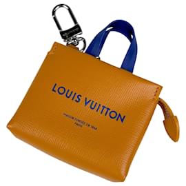 Louis Vuitton LV Mini Shopper Leather Bag Charm
