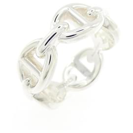 Bague anneau Hermès Chaine d'Ancre Enchainée