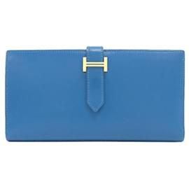 Hermès Cartera larga Hermes Bearn Soufflé