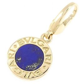 Bulgari Colgante Bvlgari de oro amarillo de 18K con lapislázuli