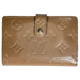 Portafoglio bi-fold Louis Vuitton in Noisette