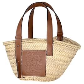Borsa in rafia intrecciata Loewe