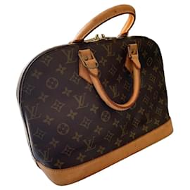 Borsa Louis Vuitton Alma GM vintage in tela Monogram