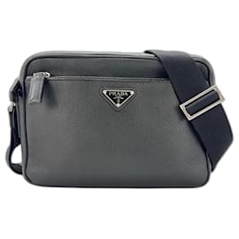 Borsa a tracolla Prada nera
