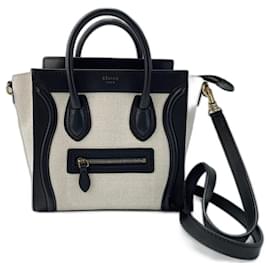 Céline Borsa a spalla Celine Luggage Shopper in Beige
