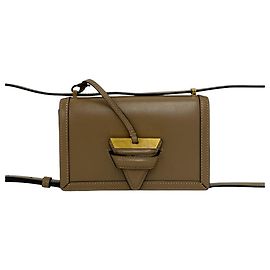 Mini borsa a tracolla in pelle con logo Loewe Barcelona