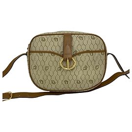 Mini borsa a tracolla Christian Dior con motivo a nido d'ape