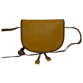 Mini borsa a tracolla in pelle Loewe Vintage Anagram Logo Hardware