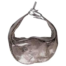 Borsa tote Chloé in pelle dorata