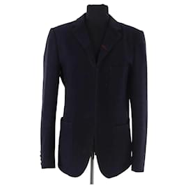 Blazer de lana azul Comme Des Garcons