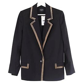 The Kooples schwarzer Wollblazer