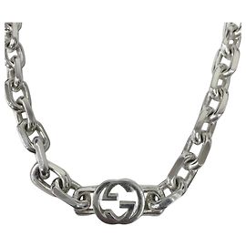 Colar de corrente Gucci Interlocking G