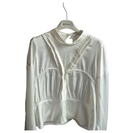 Blusa IRO blanca de viscosa - Iro