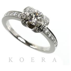 Tiffany & Co. Platinum Ribbon Engagement Ring