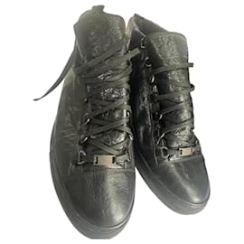 Sneakers Balenciaga in Pelle Nera