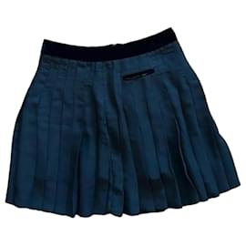 Falda plisada negra Maje