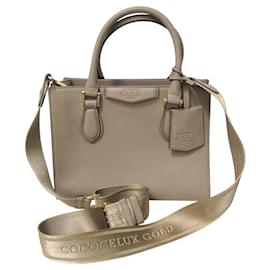 Borsa a mano in pelle 2way COCOCELUX GOLD - Autre Marque