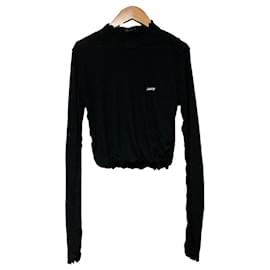 Autre Marque Top lilLilly de manga larga y cuello alto transparente