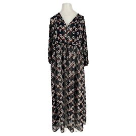 Sandro Vestido com estampa floral