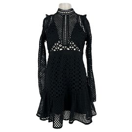 Vestido preto Self portrait Tamanho 8