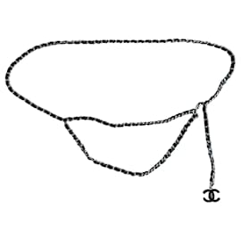 Ceinture chaîne Chanel avec logo CC