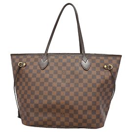 Borsa Tote Louis Vuitton Damier Neverfull MM N51105 Ebene