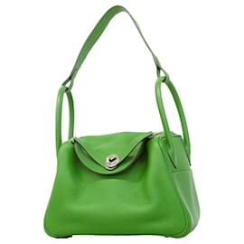 Borsa Hermes Lindy 26 in Verde - Hermès