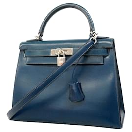 Borsa Hermes Kelly 28 Box Calf Colvert - Hermès