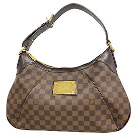 Borsa a tracolla Louis Vuitton Damier Thames GM