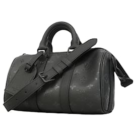 Borsa Louis Vuitton Keepall Bandoulière 25 Monogram Midnight