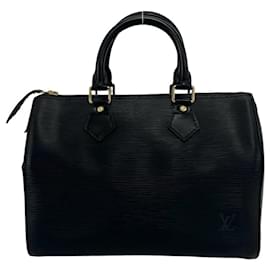 Borsa a mano Louis Vuitton Vintage Speedy 25 in pelle Epi