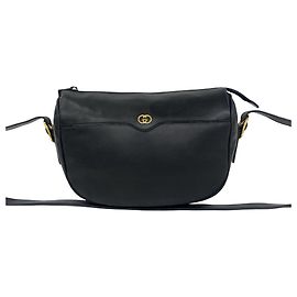 Borsa a tracolla in pelle Gucci Vintage GG Logo