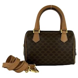Borsa a tracolla Celine Vintage Macadam Blazon Pattern Triomphe - Céline