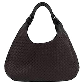 Borsa a spalla in pelle Intrecciato Campana Bottega Veneta