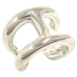 Anello Hermès Osmos GM Argento