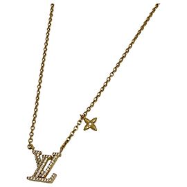 Collier Louis Vuitton LV Iconic GP Strass Or