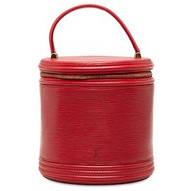 Louis Vuitton Red Epi Cannes