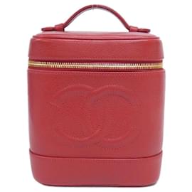 Borsa Chanel 1998 in vitello grana rossa