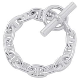 Bracelet Gourmette Hermes Chaine d'Ancre MM Silver Charm - Hermès