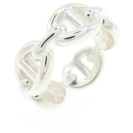 Bague anneau Hermès Chaine d'Ancre Enchainée