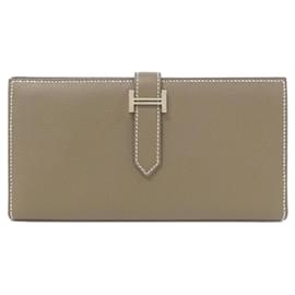 Hermès Cartera larga Hermes Bearn Soufflé