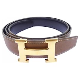 Hermès Cintura reversibile Hermes H 32mm